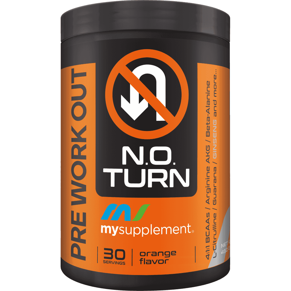 Mysupplement Preworkout N.O.Turn Portakal 450g