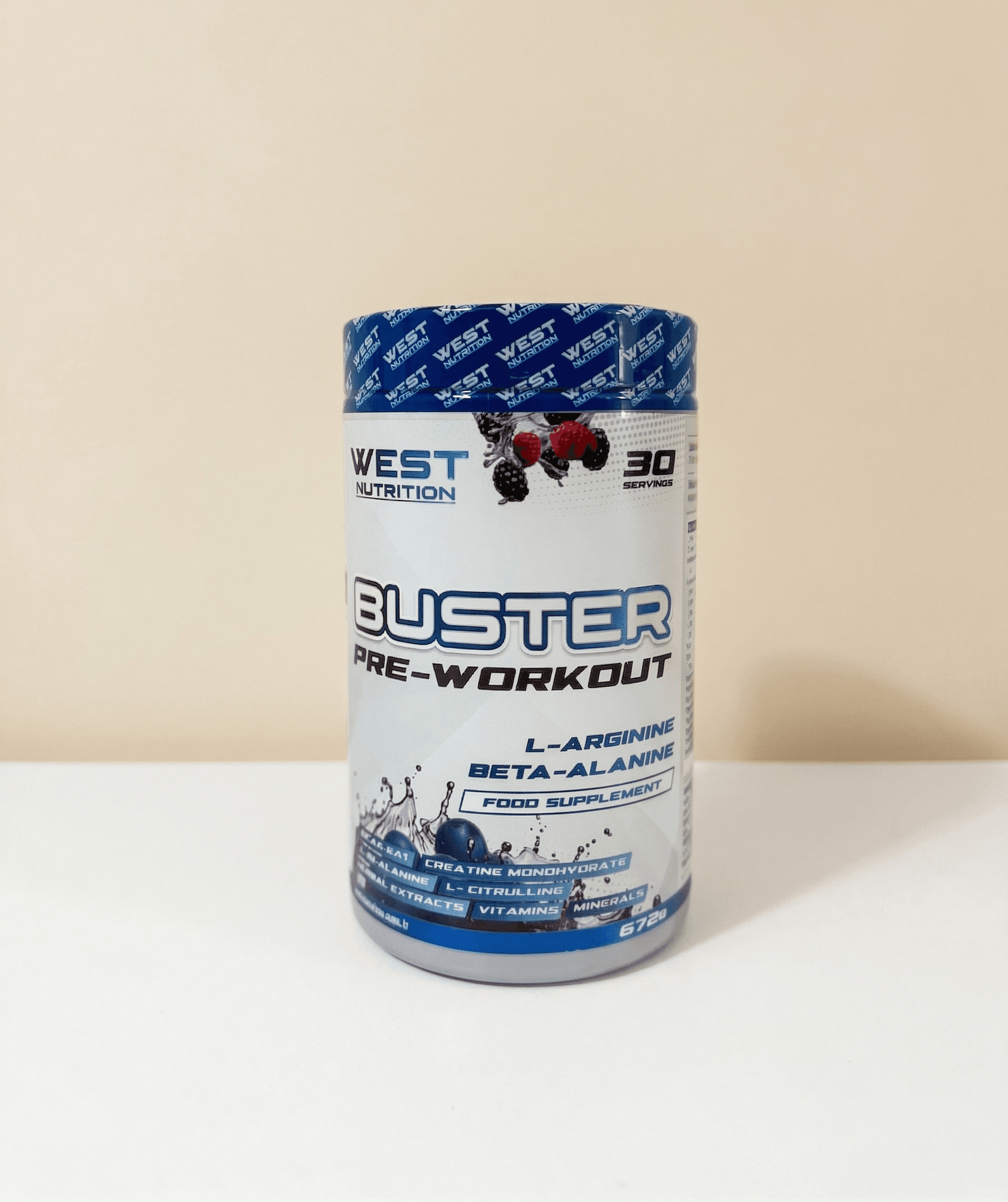 Buster Preworkout Kutu Görseli