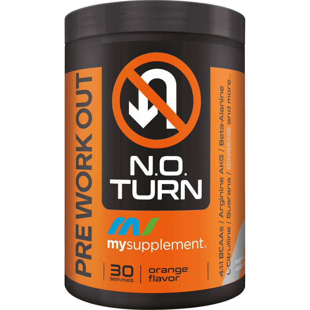 Mysupplement Preworkout N.o.turn Portakal 450g