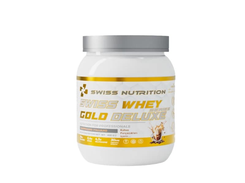 SWISS WHEY GOLD DELUXE PROTEİN WPC80 - Cappuccino Italiano