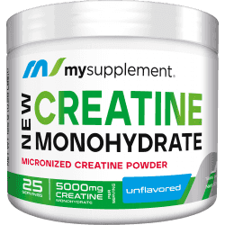 Mysupplement Creatine Monohydrate Aromasız 125g