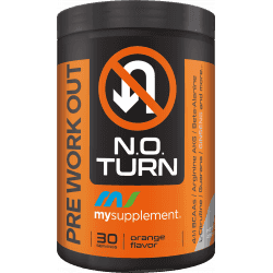 Mysupplement Preworkout N.O.Turn Portakal 450g