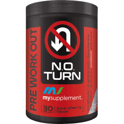 Mysupplement Preworkout N.O.Turn Vişne 450g