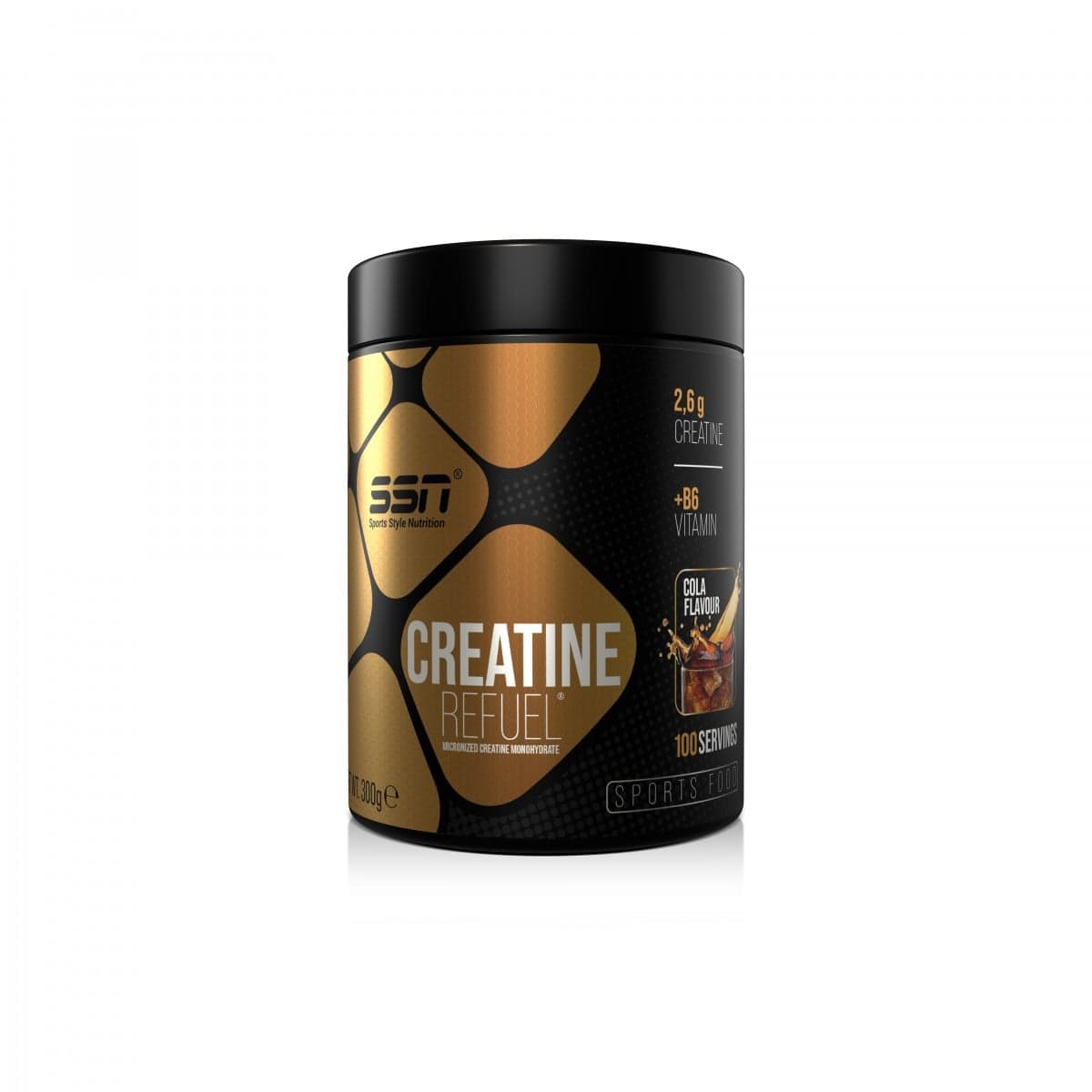 SSN Sports Style Nutrition Creatine Refuel 300 Gr (Kola Aromalı)